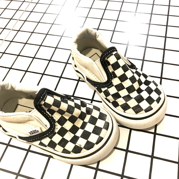 Vans Other - Vans Sneakers Toddler Size 4 Checkered print